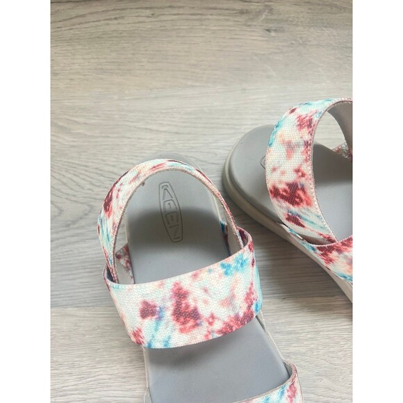 Keen Slingback Slip On Tie Dye Sandals 7 - Picture 2 of 3